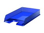 Esselte Europost Bandeja de Sobremesa Azul Oscuro Transparente (Set de 10)