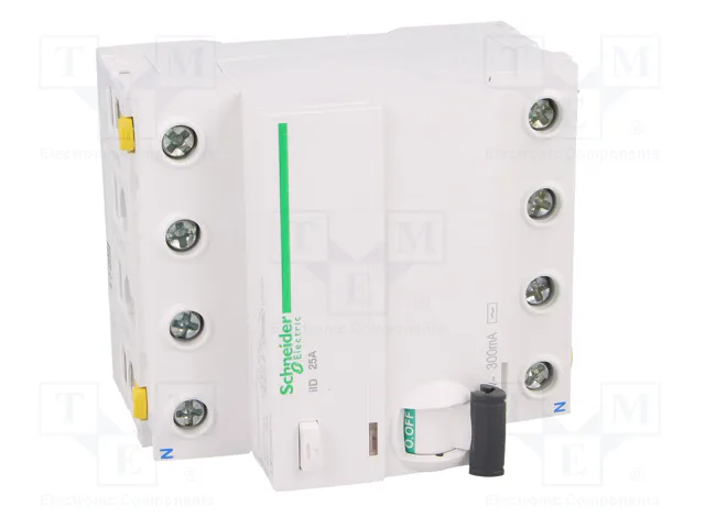 SCHNEIDER ELECTRIC Interruptor diferencial ACTI9 4 polos 25A 300mA