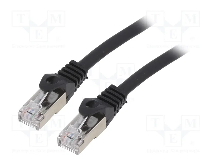 Gembird Cable de red Cat6a S/FTP de 5m Negro