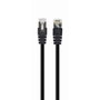 Gembird Cable de Red Cat6a S/FTP de 5m Negro PP6A-LSZHCU-BK-5M