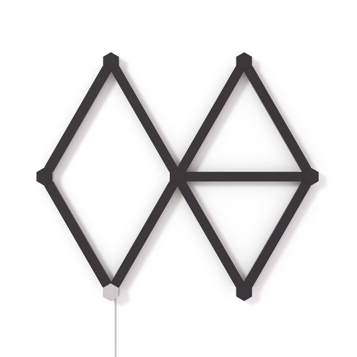 Nanoleaf Lines Skin Black Matte 9 Unidades Cubiertas para Paneles