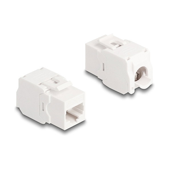 DeLOCK 86051 Módulo Keystone RJ45 Cat.6A UTP Blanco (4 unidades) DeLOCK 86051 Módulo Keystone RJ45 Cat.6A UTP Blanco (4 unidades)