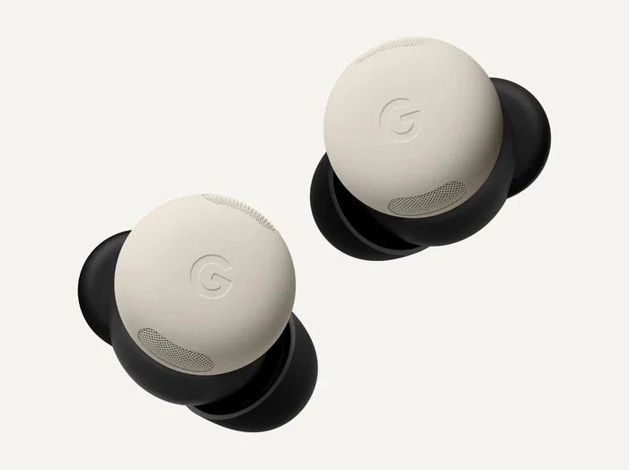 Google Pixel Buds Pro 2 Auriculares Inalámbricos True Wireless (TWS) Cancelación Activa de Ruido (ANC) Bluetooth 5.4 Resistencia IPX4 Carga USB-C e Inalámbrica Beige Porcelain