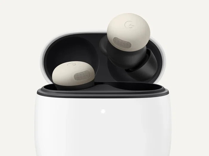 Google Pixel Buds Pro 2 Auriculares Inalámbricos True Wireless (TWS) Cancelación Activa de Ruido (ANC) Bluetooth 5.4 Resistencia IPX4 Carga USB-C e Inalámbrica Beige Porcelain