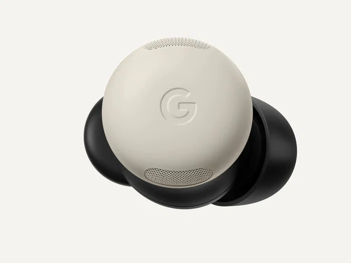 Google Pixel Buds Pro 2 Auriculares Inalámbricos True Wireless (TWS) Cancelación Activa de Ruido (ANC) Bluetooth 5.4 Resistencia IPX4 Carga USB-C e Inalámbrica Beige Porcelain