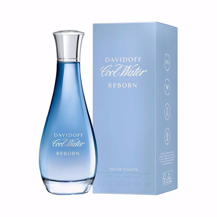 Davidoff Cool Water Woman Reborn Eau de Toilette Vaporizador para Mujer 100 ml