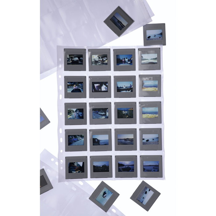 Herma 7701 Fundas para archivar diapositivas 5x5, 10 unidades Herma 7701 Fundas para archivar diapositivas 5x5, 10 unidades