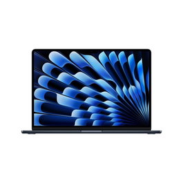 Apple MacBook Air 15" - Portátil con chip Apple M5, CPU 10 núcleos, GPU 10 núcleos, 16 GB RAM, 512 GB SSD, pantalla Liquid Retina, color Medianoche