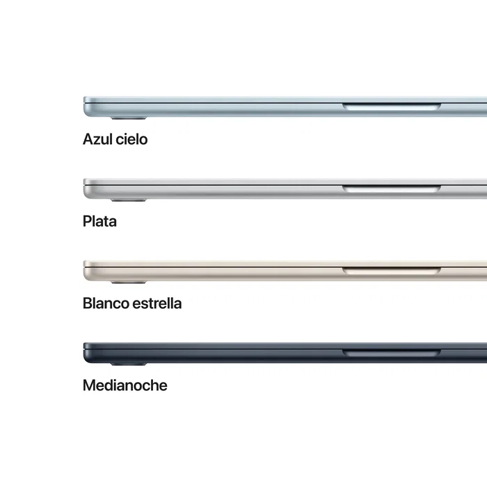 Apple MacBook Air 15,3 pulgadas M5 16GB 512GB SSD Medianoche