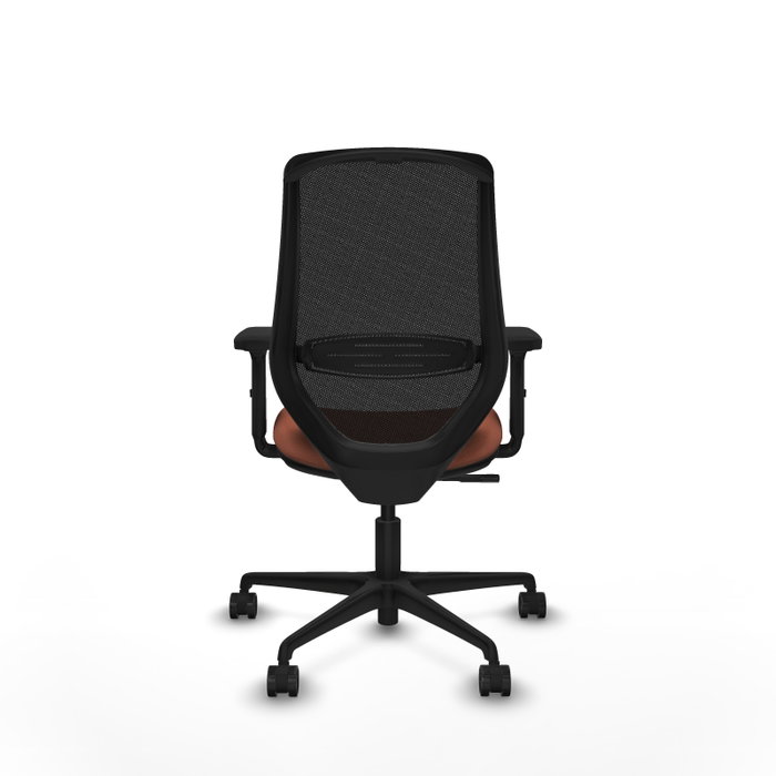 PIQUERAS Y CRESPO Silla de oficina Mardos con mecanismo Sincro, Marrón y Negro PIQUERAS Y CRESPO Silla de oficina Mardos con mecanismo Sincro, Marrón y Negro