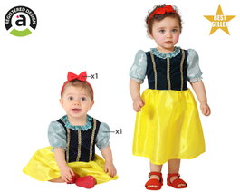 Disfraz Princesa de Cuento para Bebé Niña 6-12 Meses Multicolor - Fantasía