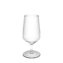 Plastics Espelt Viena Copa de Cerveza 40 cl de Tritan - 175 mm de Alto y 60 mm de Diámetro, Cristalería (Set de 6)