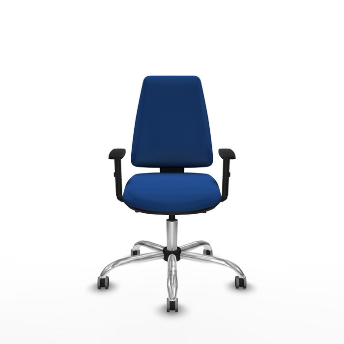 PIQUERAS Y CRESPO Silla de oficina Elche Azul con mecanismo Asincro PIQUERAS Y CRESPO Silla de oficina Elche Azul con mecanismo Asincro