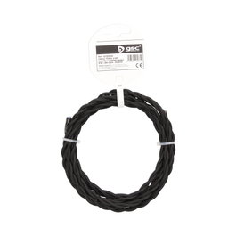 GSC Evolution Cable textil trenzado Negro 2,5M (2x0.75mm)