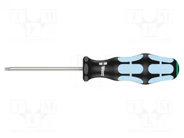 WERA Destornillador estándar Torx® TX15 con punta de 80 mm
