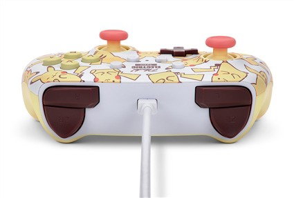 Power A Mando con Cable 1526547-01 para Nintendo Switch Pikachu Blush con Cable de 3m y Botones Asignables