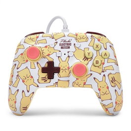 PowerA Mando con Cable para Nintendo Switch Pikachu Blush