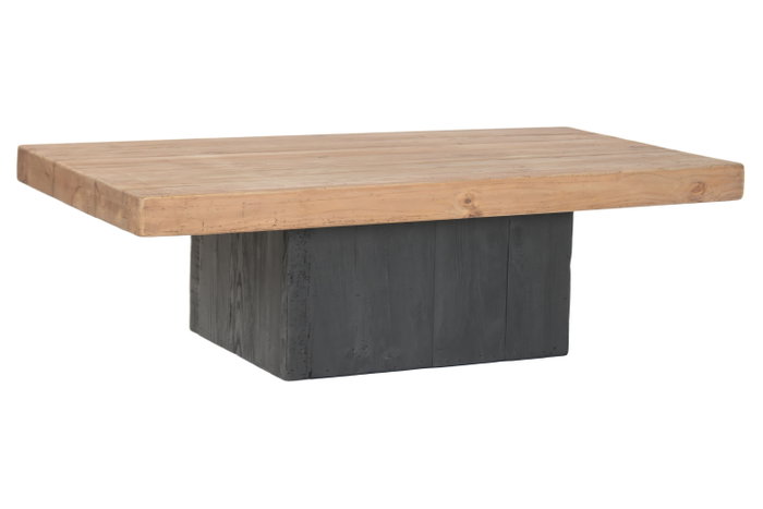 DKD Home Decor Mesa de Centro de Pino y Madera Reciclada 135x70x40 DKD Home Decor Mesa de Centro de Pino y Madera Reciclada 135x70x40