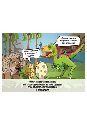 Minidinos ¿De Quien Es Esto?