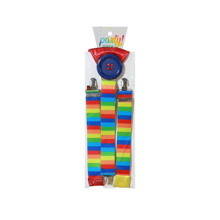 Atosa Tirantes Grandes 42 x 13.5 cm para Disfraz de Payaso o Circo