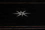 DKD Home Decor Cómoda Bone 23 Taracea Negro Marfil 51 x 99 x 111 cm