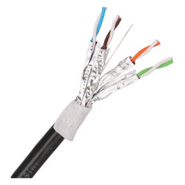 Extralink Cable de red CAT6A F/UTP para exteriores con gel, 305m