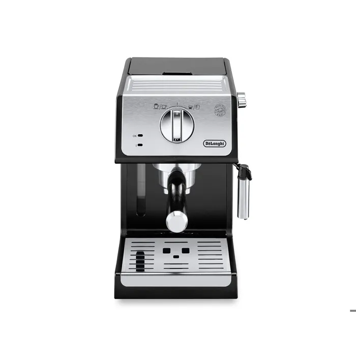 Delonghi Cafetera Espresso de Bomba ECP33.21.BK - 15 Bares - Negro / Plata