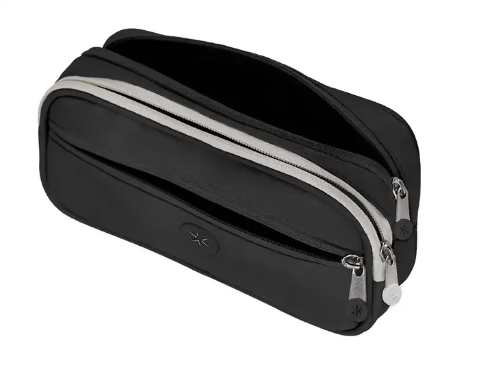 Antartik Fusion Flex Estuche Portatodo con 3 Cremalleras, Negro, Compañero Mochila, 110x220x60 mm Antartik Fusion Flex Estuche Portatodo con 3 Cremalleras, Negro, Compañero Mochila, 110x220x60 mm