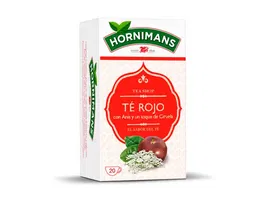 Hornimans Té Rojo con Anís y Toque de Ciruela Caja 20 Bolsitas