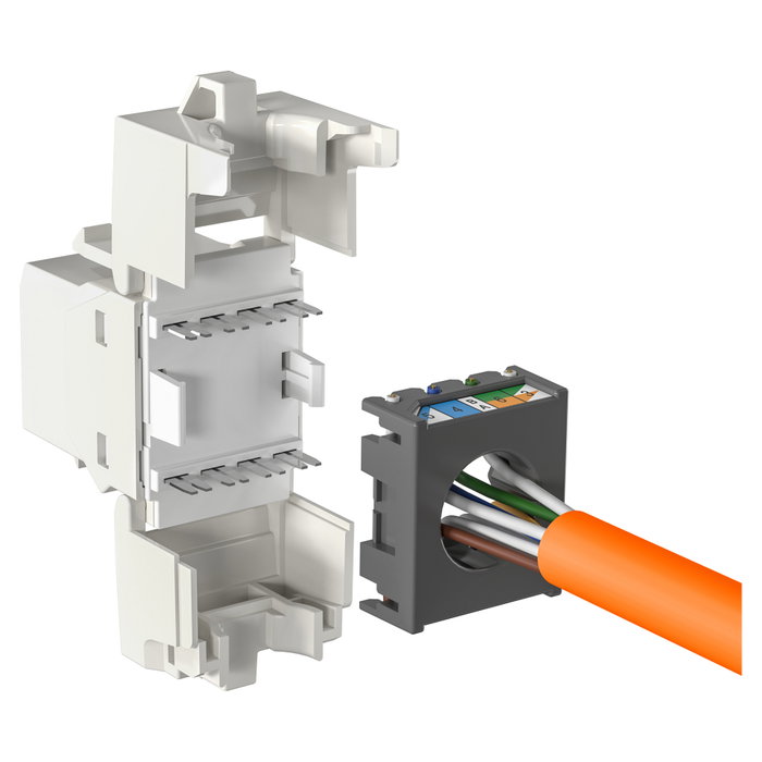 EFB Elektronik Keystone RJ45 UTP Cat.6 250MHz Blanco