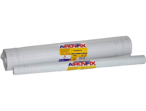 Aironfix Rollo Adhesivo Removible Transparente 0,45 x 3 m