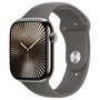 Apple Watch Series 10 GPS + Cellular 46mm Titanio Natural con Banda Deportiva Gris Piedra S/M