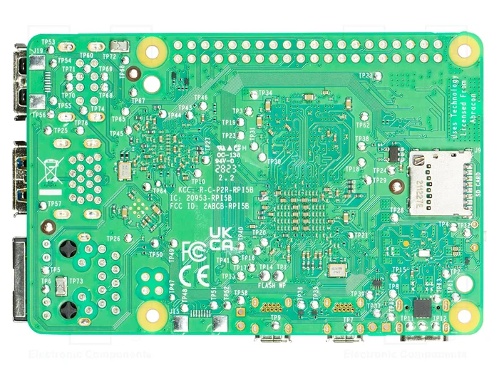 Raspberry Pi 5 Model B con 8 GB RAM y Procesador Arm Cortex-A76 2.4GHz