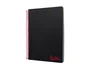 Liderpapel Cuaderno Espiral A6 Micro Wonder Tapa Plástico 120 Hojas 90 Gr Cuadro 5mm 4 Bandas Color Negro