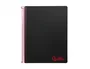 Liderpapel Cuaderno Espiral A6 Micro Wonder Tapa Plástico 120 Hojas 90 Gr Cuadro 5mm 4 Bandas Color Negro