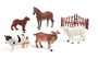 Molto Set Animales Granja de Plástico para Niños a partir de 3 años
