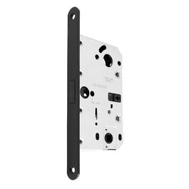 CERRAD/PICAP. MAGNETICOS Wave Entrada 50 Picaporte Magnético para Puerta Batiente de Baño Acabado Negro Mate