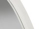 DKD Home Decor Espejo Abeto Cristal 70x3x120 Moderno Blanco