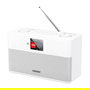 Kenwood CR-ST100S-W Radio Internet/DAB+/FM con Bluetooth, Altavoces 20W, WiFi, Pantalla 2.4", USB, Alarma, Color Blanco