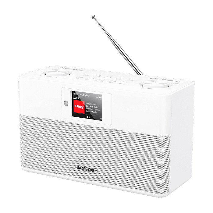 Kenwood CR-ST100S-W Radio por Internet en Blanco Kenwood CR-ST100S-W Radio por Internet en Blanco