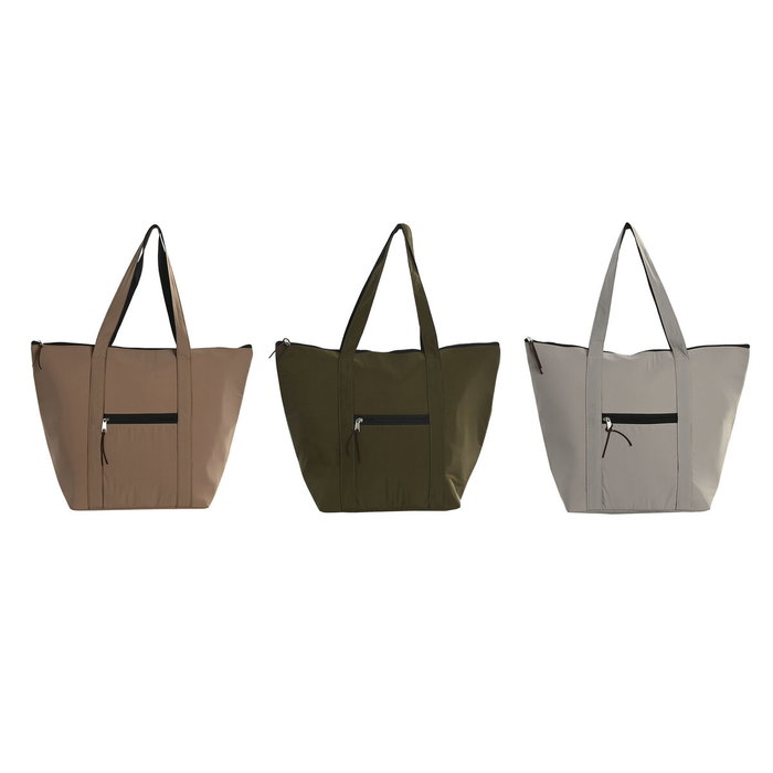 DKD Home Decor Surtido de 3 Bolsas de Nylon URBAN 48x20x34 cm