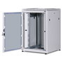 Digitus Armario de Red Unique 22HE, Bastidor Independiente 22U (1164x800x800 mm), Capacidad 800 kg, Gris, IP20