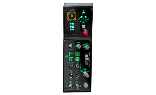 Thrustmaster AddOn Viper Panel - Joystick Lateral con Cuadrante de Aceleración, 43 Botones, Conexión USB Cable para PC