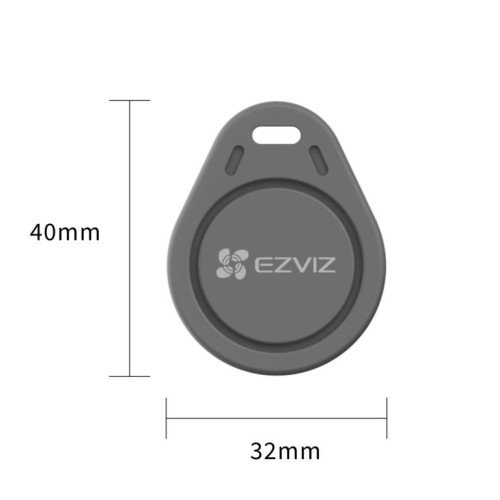 EZVIZ CS-DL-IC-CPU-R200-GR Mando de Entrada sin Llave y Llave Electrónica Inalámbrica Negro EZVIZ CS-DL-IC-CPU-R200-GR Mando de Entrada sin Llave y Llave Electrónica Inalámbrica Negro