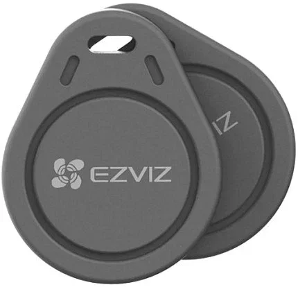 EZVIZ CS-DL-IC-CPU-R200-GR Pack 4 Llaves Electrónicas NFC Inalámbricas para Mando de Entrada Sin Llave - Color Negro