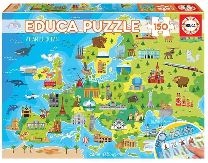 Educa Puzzle 150 Piezas Mapa Europa