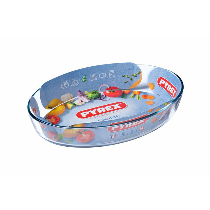 Pyrex® Fuente Oval Horno Boro Iconic'S 35x24x7 cm