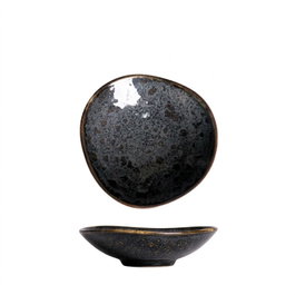 SUMMA Cazoleta Vitro Porcelana Moon Brown 16 cm diámetro x 4.5 cm alto (Set de 6)