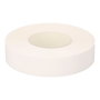 Nuñez-Plymouth Cinta Aislante Eléctrica Profesional PVC Blanca 19 mm x 33 m Alta Adhesión
