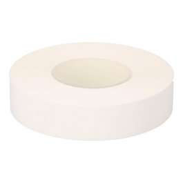 Nuñez-Plymouth Cinta aislante eléctrica profesional PVC blanca 19 mm x 33 m